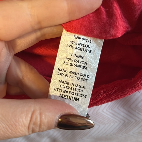 Eight Sixty Pink Lace Stretch Dress- Medium - Picture 5 of 5